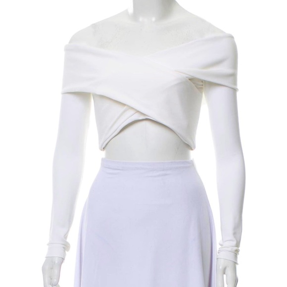 Long sleeve crop top! Never worn! - Picture 2 of 5